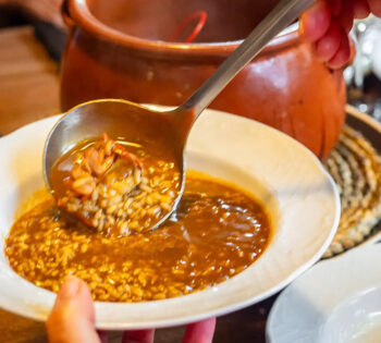 Jueves: Caldoso de Bogavante