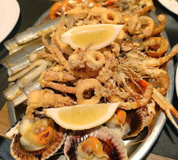 Viernes: Mariscada