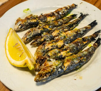 Menú sardinas